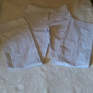 Ann Taylor striped dress pants